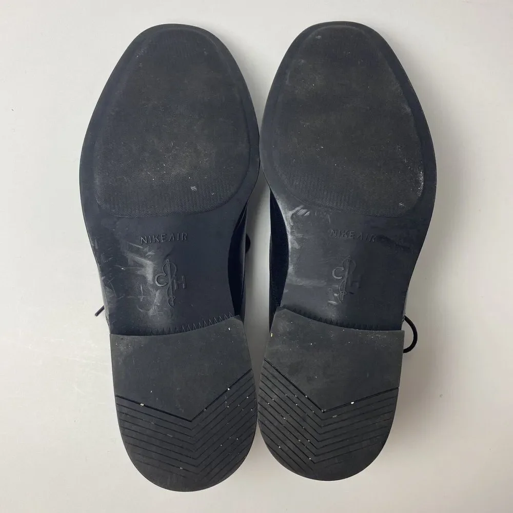 Cole Haan Men's 10.5 Air Adams Cap Toe black Leather Oxford Business dress Shoes